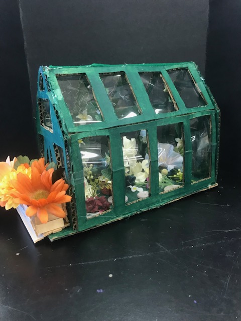 PawlingCSD3's tweet photo. Pawling HS students in Mrs. Pinelli's Studio Art class designed &amp; constructed "Book Nooks" (decorative dioramas based on a literary theme) or "Diminutive Dwellings" (houses in miniature) out of cardboard, foam core board &amp; found materials. https://t.co/QTANRoxNbJ