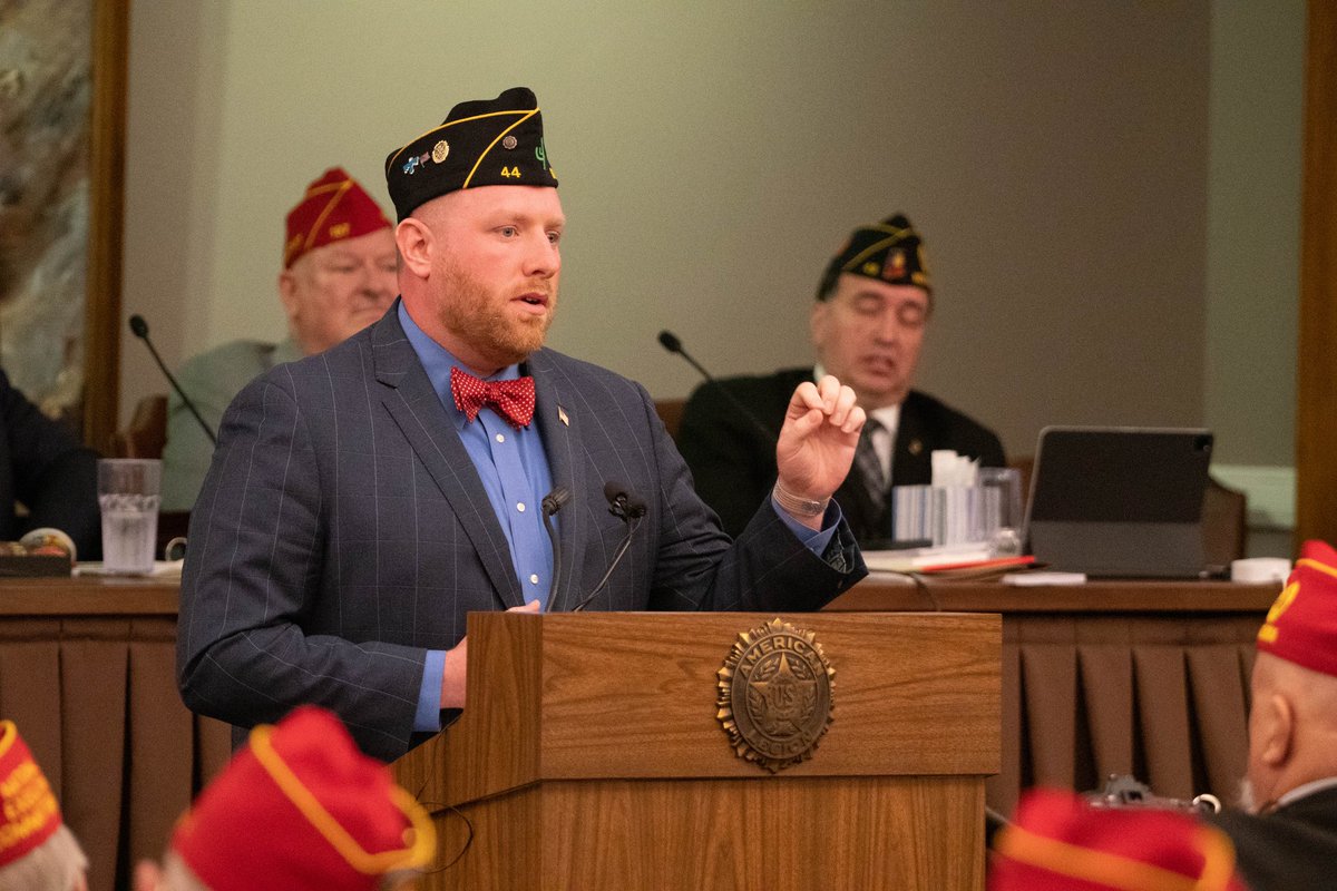 Last week, I spoke before The @AmericanLegion’s National Executive Committee about #LGBTveterans. My Message: A #Veteran is a Veteran! Regardless what color, orientation or other factors, if a #vet earned their benefits, then they deserve their benefits! #LGBT #healthcare