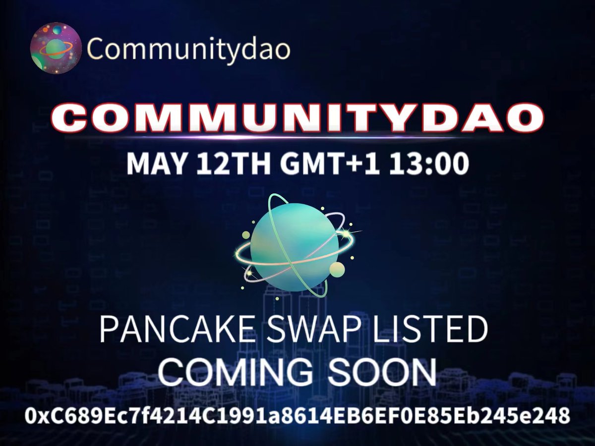 community_dao's tweet photo. ARE YOU READY?? https://t.co/Xe0PlVtb1e