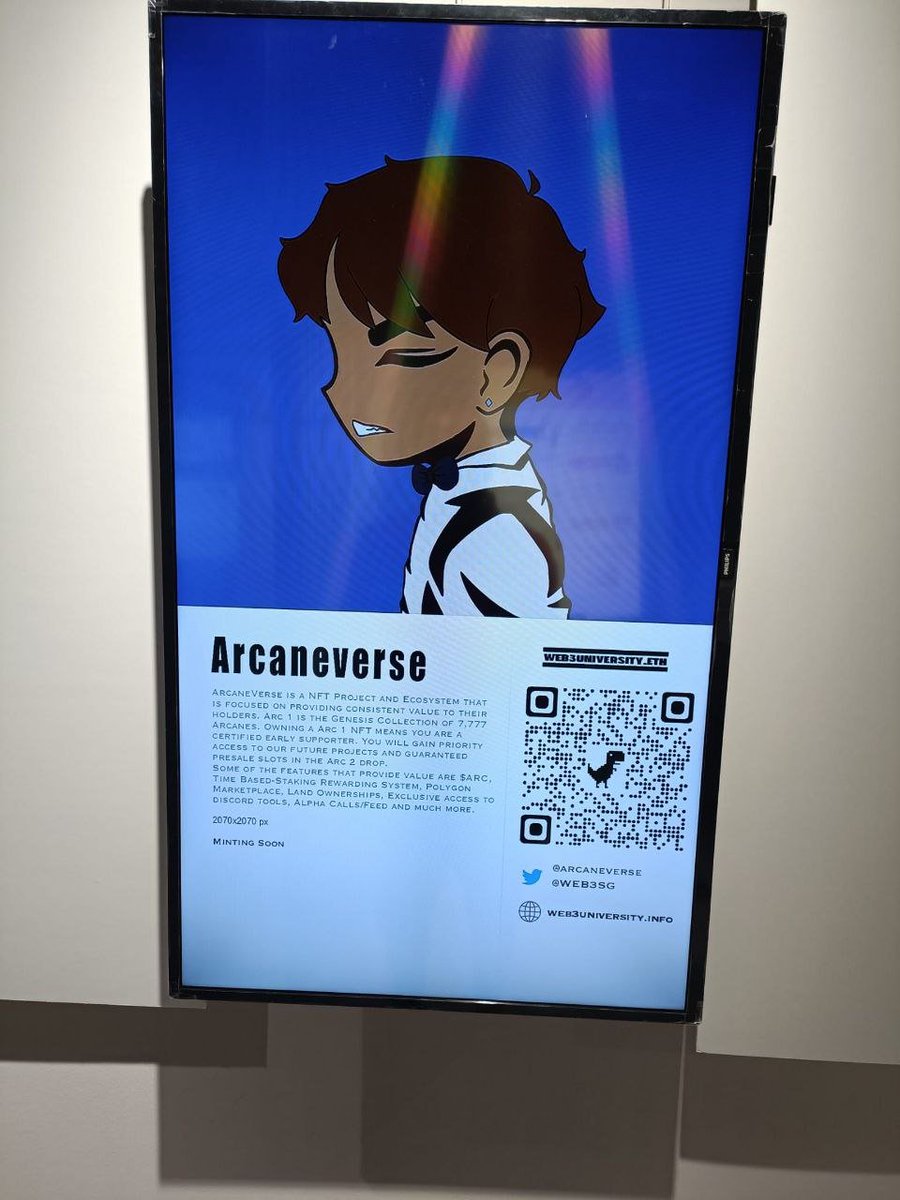 🔥WL GIVEAWAY🔥

We have 5 WL slots from Arcaneverse courtesy from the team! 

How to enter: 
- Follow 
<a href="/arcaneverse/">arcan</a>, <a href="/web3sg/">WEB3SG</a>, <a href="/immakookie/">Immakookie.hl 🍪</a>
- LIKE &amp; RETWEET
- Tag 3 friends 

Winners will be picked in 24 hours!