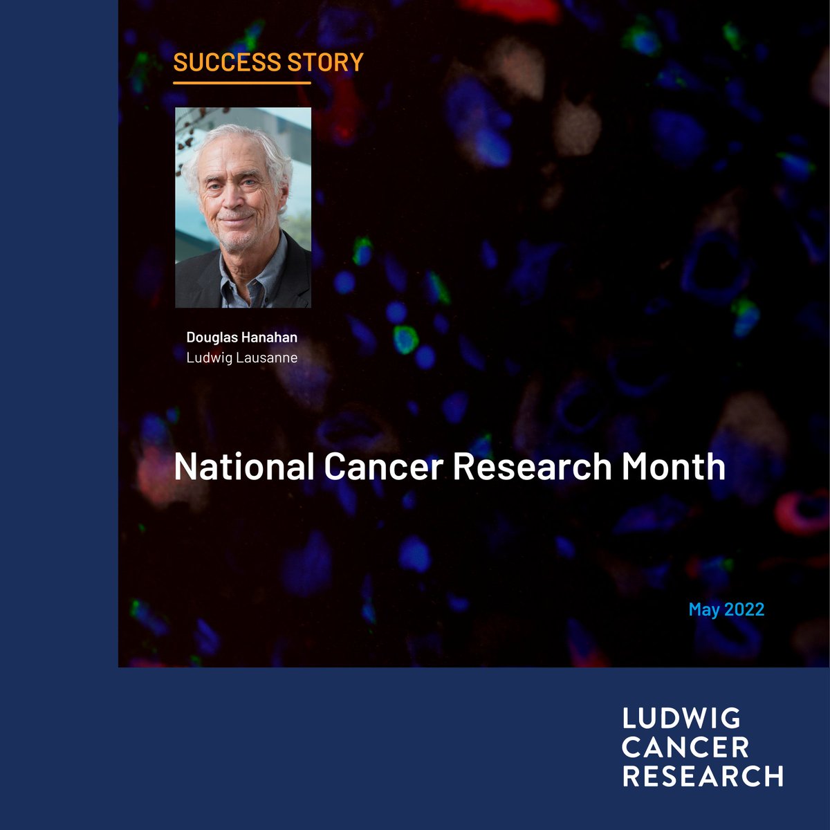 Ludwig_Cancer's tweet photo. Developing one of the first mouse models of cancer and co-authoring a legendary cancer biology review, Ludwig Distinguished Scholar &amp; prolific researcher Douglas Hanahan had an outsize influence on the field. Learn more about him in this profile. https://t.co/pgKAqRDVcU #NCRM22 https://t.co/M4svj8TPT1