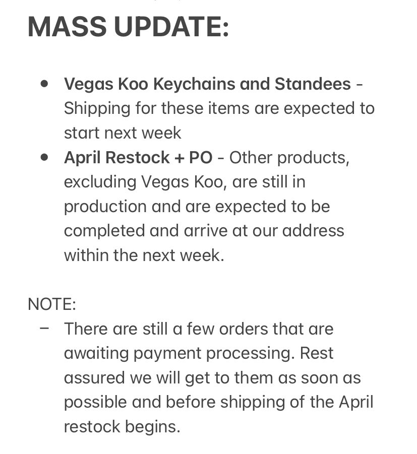 kitsuukart's tweet photo. #KKUpdates 🦊🤍
Hey, guys! We apologize for the slight inactivity, it has been a tad hectic for us these past few days 🥹
Another Announcement: The Main Admins of KK will be on vacation from May 12-20, thus, ship-out and DM responses will be slow for a while
+ https://t.co/JBwmFrN4bZ