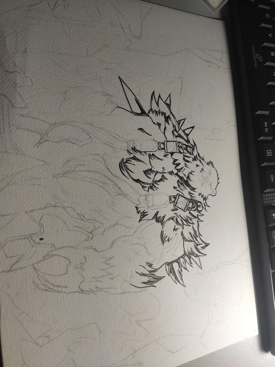 Aya_artes's tweet photo. Volibear in progress #LeagueOfLegendsFanArt #LeagueOfLegends #WildRift #volibear #lol https://t.co/YdVk2Z4kmF