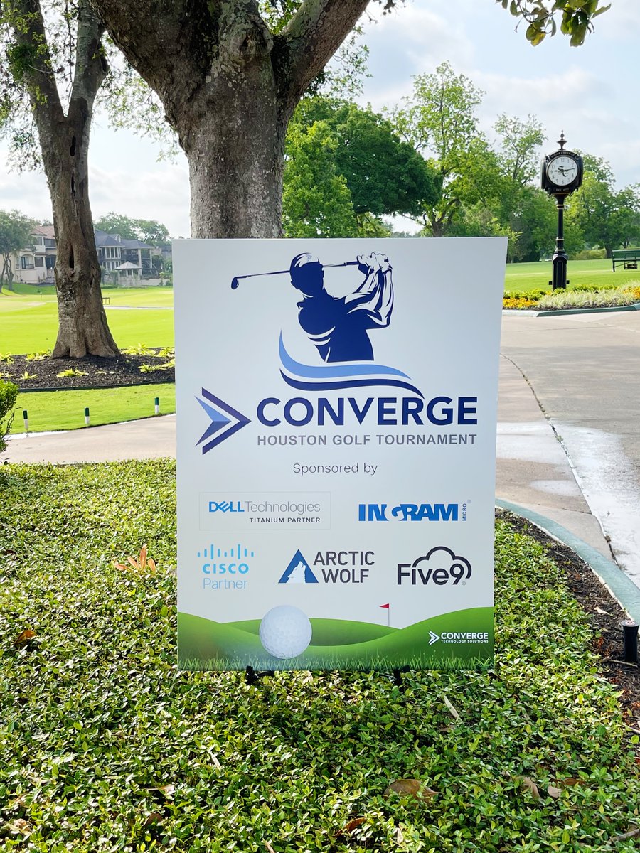 AccudataSystems's tweet image. Monday was a great day for golf! ⛳🏌

Thanks to our team, customers, and partners who attended the @ConvergeTSC Houston Golf Tournament! We&apos;re already practicing our swings for the next!

Sponsored by @DellTech, @IngramMicroInc, @AWNetworks, @efficientip, @Five9, and @Cisco.
