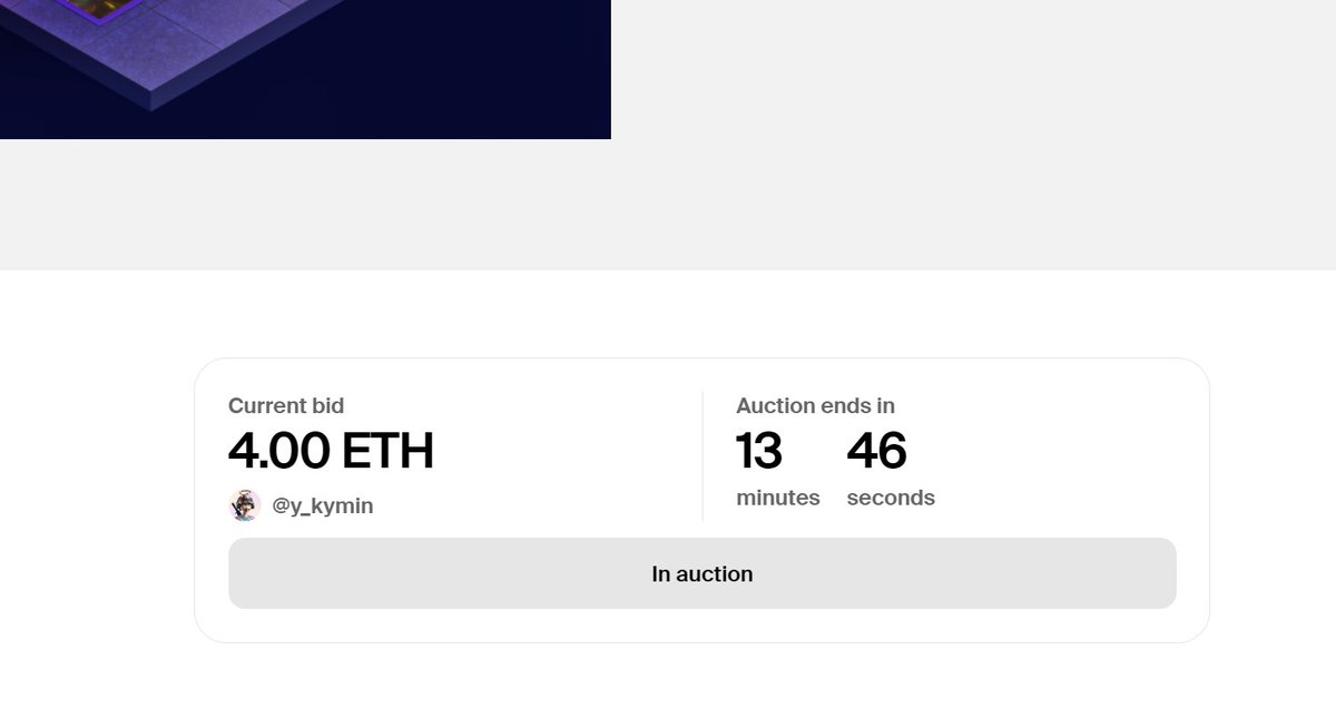 amritpaldesign's tweet photo. I Was so scared of the bear market ❤️ this is unbelievable. Thank you @y_kymin and everyone else who bid. I get to collect more 1/1s 🥺😍 https://t.co/QQT4N8K5ja