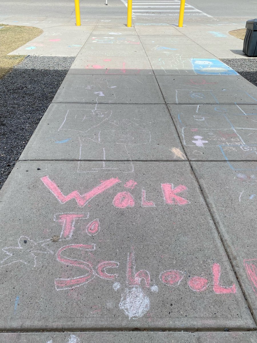 A little encouragement goes a long way in building the culture of active transportation at a school. Well done, West Springs School! What's your school doing?

<a href="/yyCBEdu/">Calgary Board of Education</a>