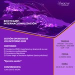 Image for the Tweet beginning: Al Aire BootCamp Internacionalización sector