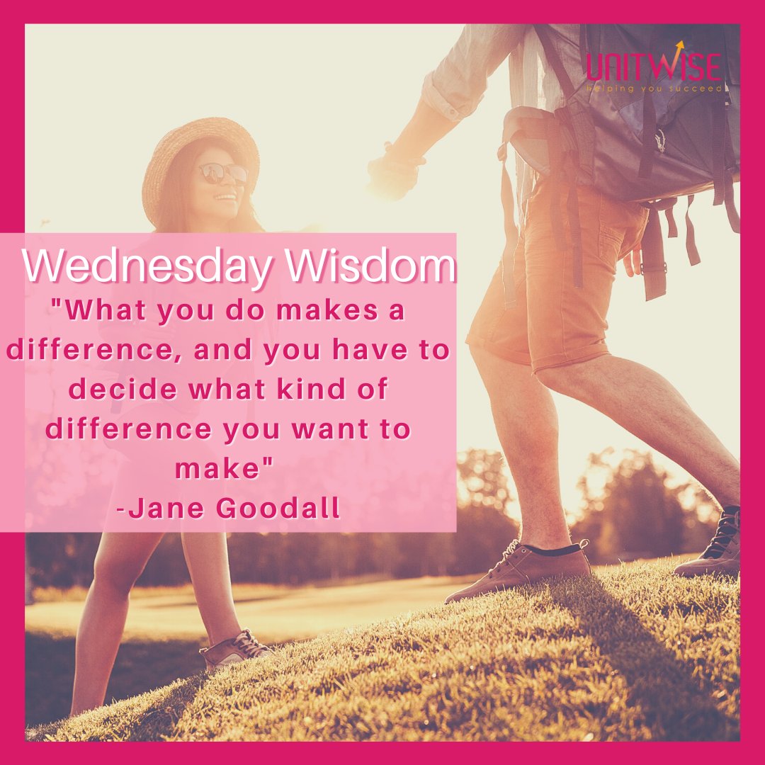 UnitWise's tweet image. Are you making the difference you want ⁉️🤔

#Wisdom #QotD