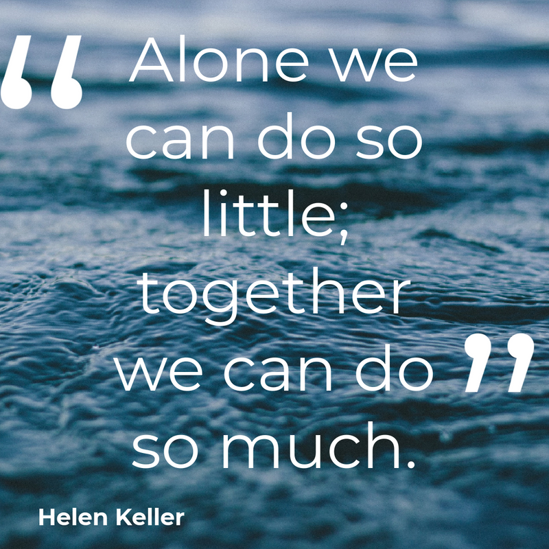 ColleenMHammond's tweet photo. Alone we can do so little;
together we can do so much.

~Helen Keller

#bettertogether #powerinnumber https://t.co/bpJbBJVcLI