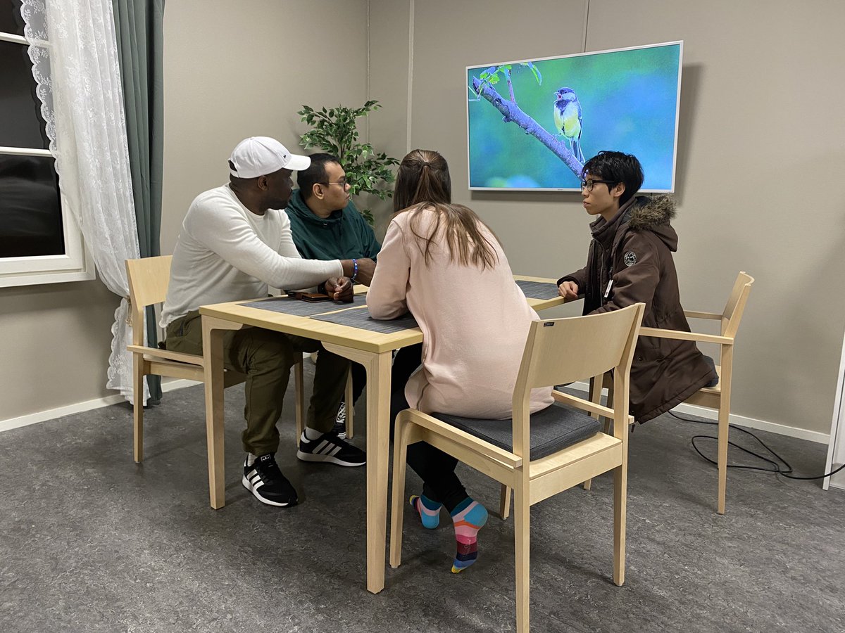 JalonenJohanna's tweet photo. Two days of Gerontological Nursing simulations with @SatakunnanAMK Nursing students and testing new scenarios of #GNurseSIM project. Perfecto🙂👍🏻 https://t.co/X3wpO0Ky57