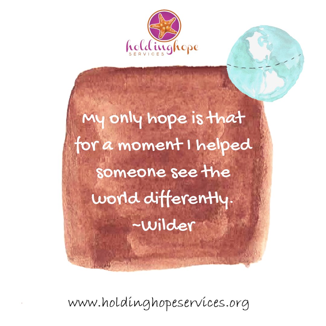 I love when someone helps me the see world differently.  Allow yourself to learn and have discourse with others.
#drjuliefanning #holdinghopeservices #liveyourbestlife