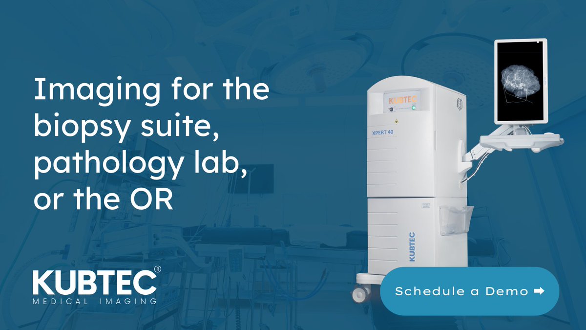 Kubtec's tweet photo. When clinicians need versatility and speed, they turn to the XPERT 40 Specimen Radiography System.
Schedule a demo: https://t.co/ACawYH29bo
#XPERTSystems #KUBTEC #Healthcare #BCSM https://t.co/v60WidGPXa