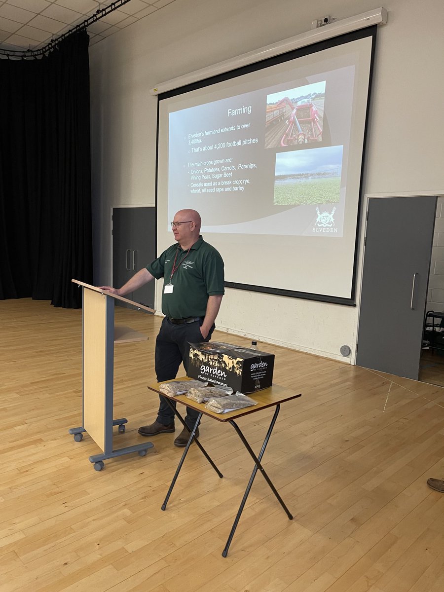 Very rewarding afternoon with ⁦<a href="/AnnaHunt23/">Anna Hunt</a>⁩ talking about careers ⁦<a href="/ElvedenEstate/">Elveden Estate</a>⁩ , farming in general and associated industries with year 10 pupils at ⁦<a href="/ThetfordAcaduk/">ThetfordAcademyUK</a>⁩ #nextgenfarmers