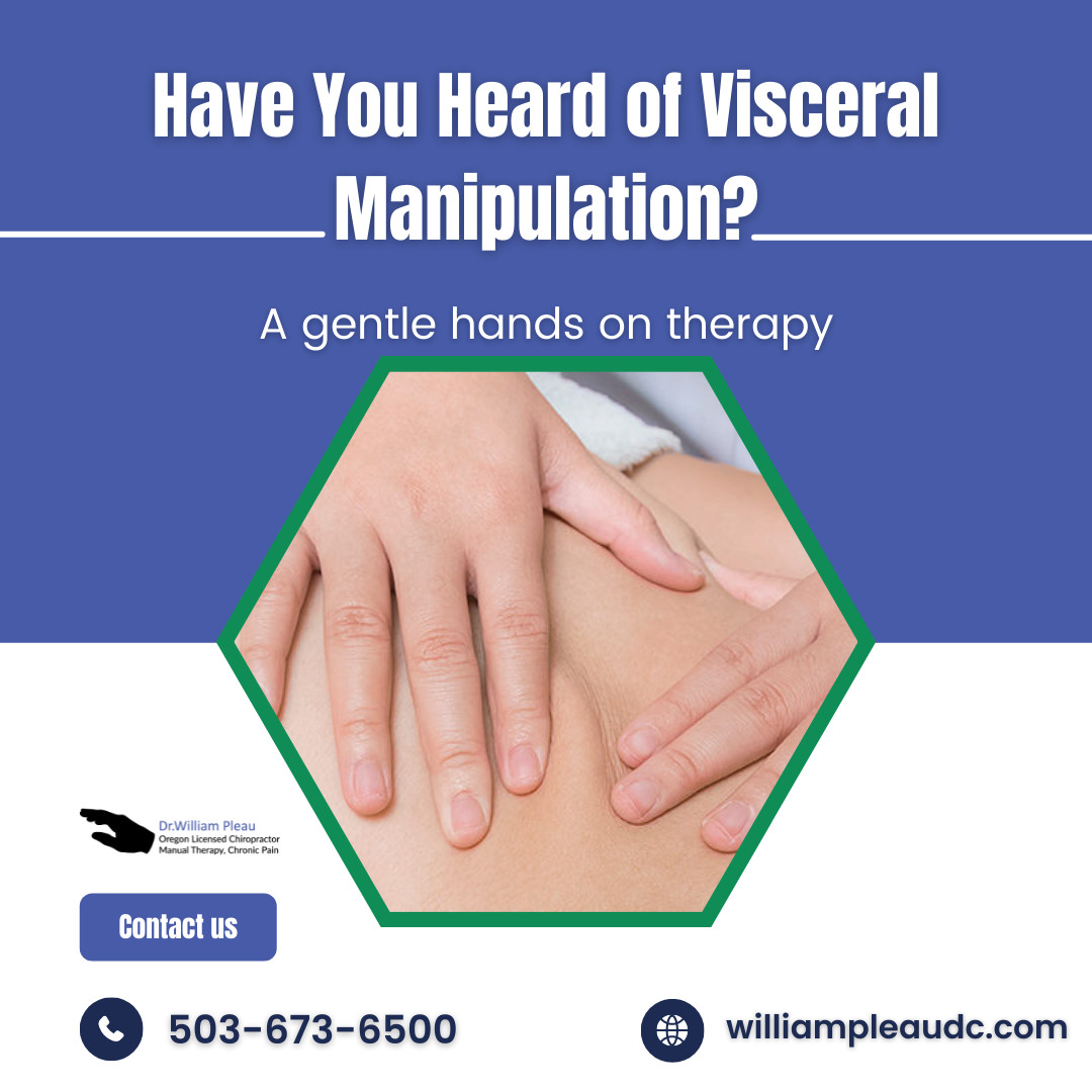 williampleaudc's tweet image. Visceral manipulation is a gentle, hands-on manual therapy used to help your internal organs (viscera) glide smoothly within your body. Your physical therapist can use this technique to treat abdominal pain, constipation, cramps, indigestion, and much more.