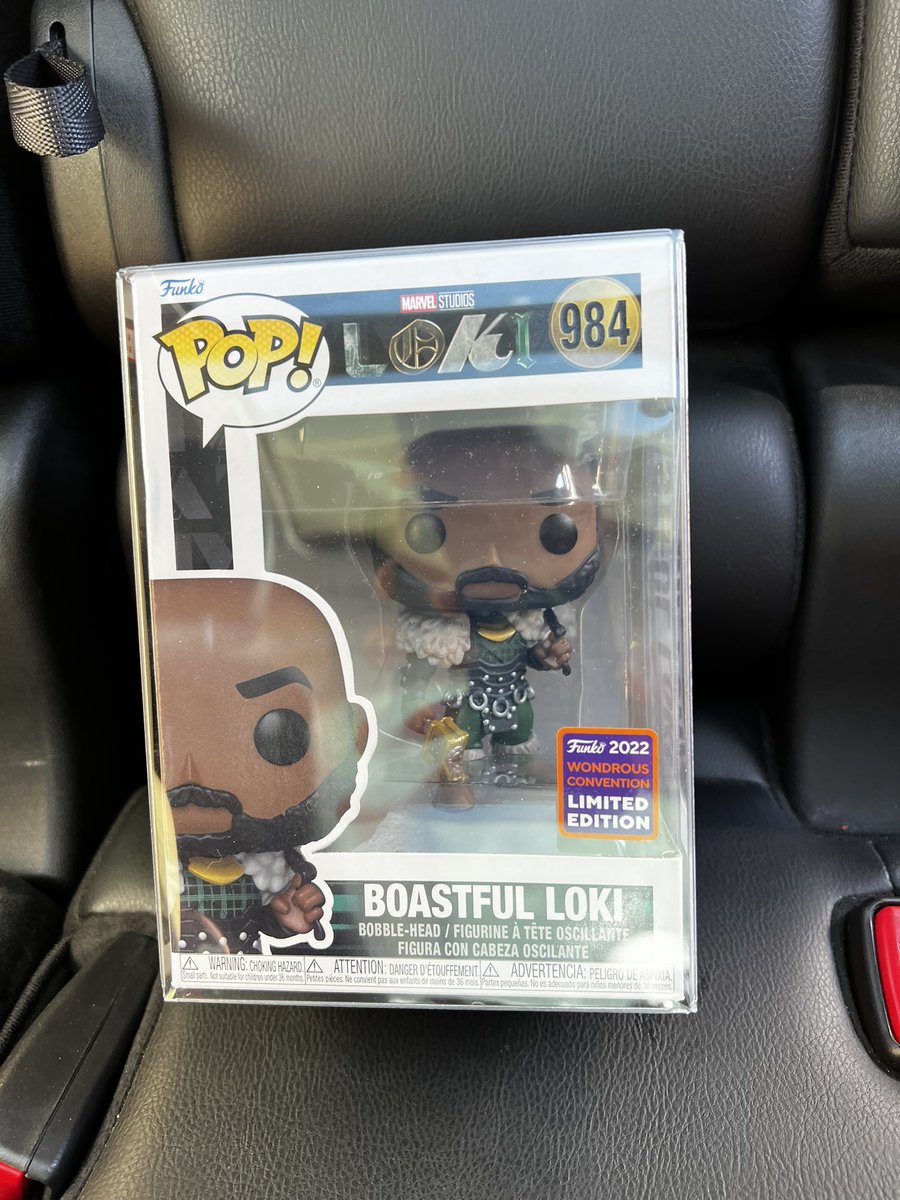 MasaPiece24's tweet photo. 📢🚨📢🚨📢🚨📢
First giveaway went really well and I’m proud of this achievement, perhaps.. a little boastful.. I present the next giveaway, Loki!

Rules are simple: Retweet and Follow. 
That’s it!! This one will go till Saturday 11:59 PST
Wishing all the best! 
#Funko #FunkoPOP https://t.co/QsR1PyMJ6g