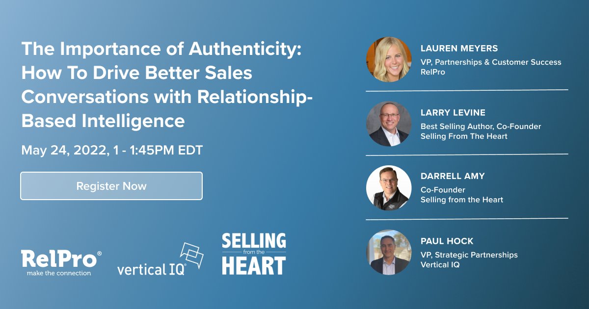 Introhive's tweet photo. Calling all business development professionals! @Introhive helps you gain customer insights, but what about the insights for people you don't know? Our partner @RelProInc can help with that and they are hosting a webinar on May 24th: https://t.co/8RpLiYC7wL
#Introhive #RelPro https://t.co/4AdBO4aV6C