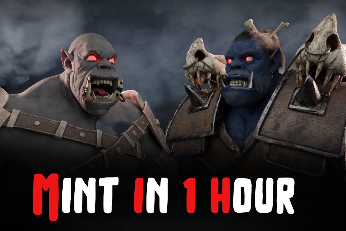 🔴 WL MINT STARTS IN 1 HOUR 🔴

➡️ ONLY PEOPLE IN WL, OG AND EMBLEM WILL BE ABLE TO MINT AT 0.19ETH

🚨RAFFLE MINT STARTS IN 2 HOURS

➡️ ONLY 3500 WALLETS SELECTED WILL BE ABLE TO MINT AT 0.22ETH

▶️ discord.gg/HvbsE9Sp