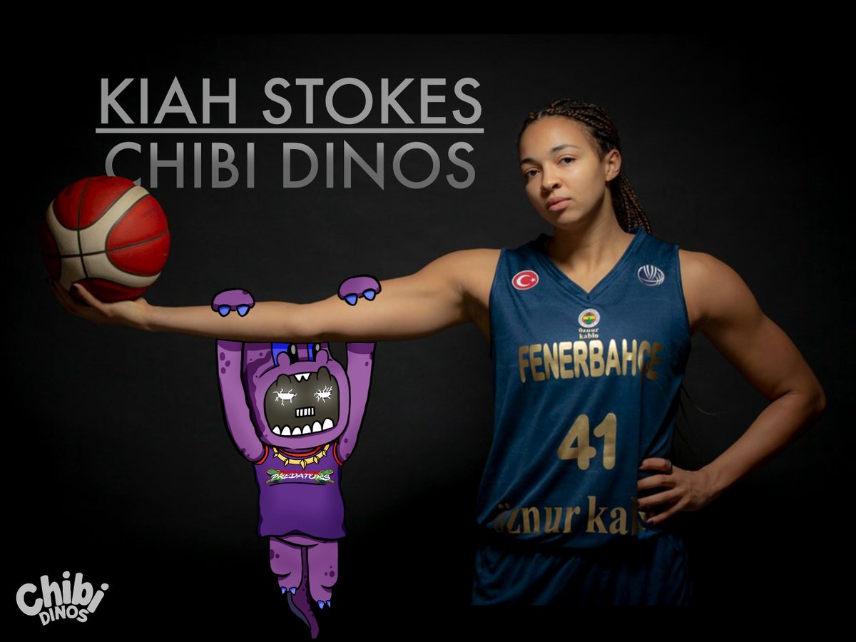ChibiDinosNFT's tweet photo. It is a pleasure for us to welcome @kstokes41 of the Las Vegas Aces to the Chibi Dino family! 

Show the dino love and leave a warm welcome in the comments.

#FloorIsChibi #GoDinos 🏀🦖 https://t.co/vrOpd3lgEN