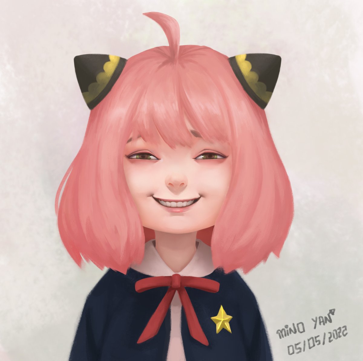 MoonChild_18's tweet photo. HEH ......... #AnyaForger #SPYxFamily #FANART https://t.co/oS0FpgGuCp