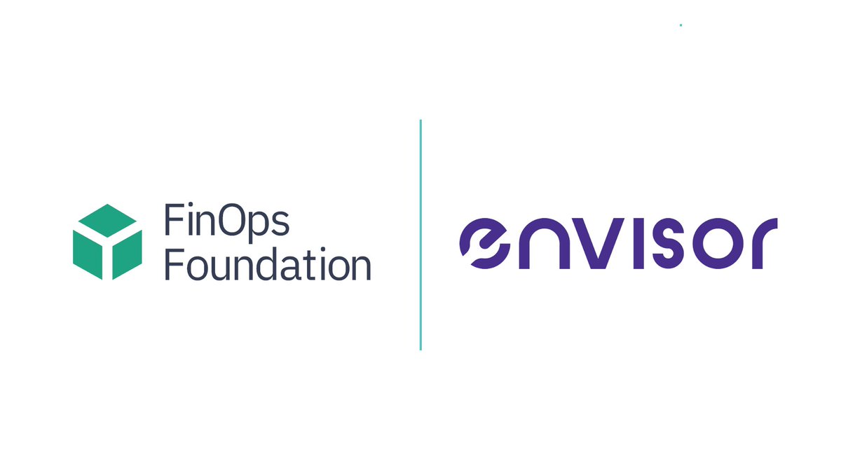 Envisorio's tweet photo. Envisor is now an official member of the FinOps Foundation. We are looking forward to participating in the community and driving the advancement of FinOps solutions.
#cloudefficiencyengineering #cloudcostoptimization #cloudcostmanagement #finops https://t.co/R86h5FZpXH