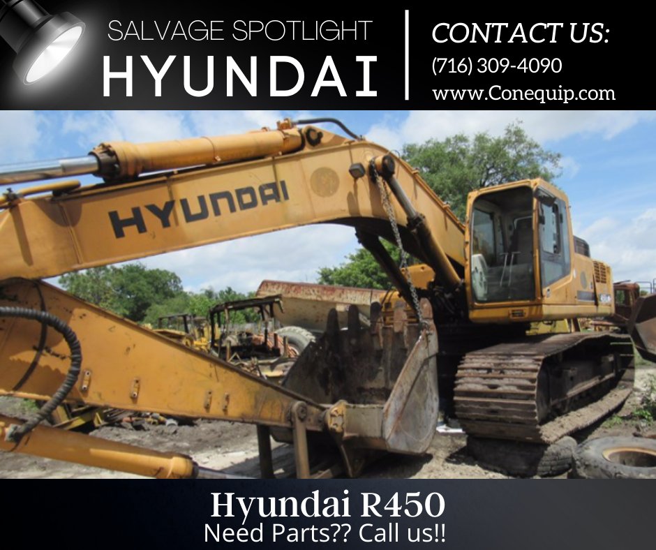 ConEquipParts's tweet photo. New to the salvage yard!
Need heavy equipment?! Need parts?!
Call Conequip at (716) 309-4090
#hyundai #ConEquip #heavyequipment #equipment #construction #constructionlife #parts #buyused https://t.co/W5wkhzRd6U