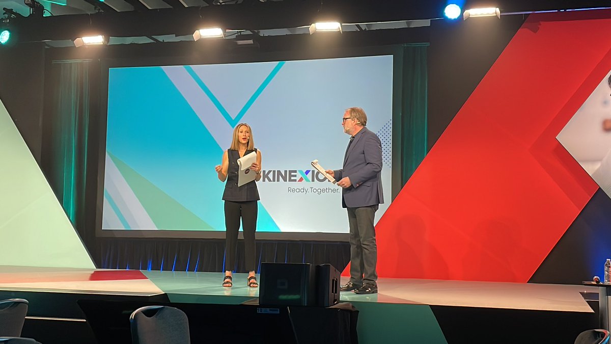 Day two of #Kinexions is underway! Let the #supplychain sparks of innovation inspire you to greatness.