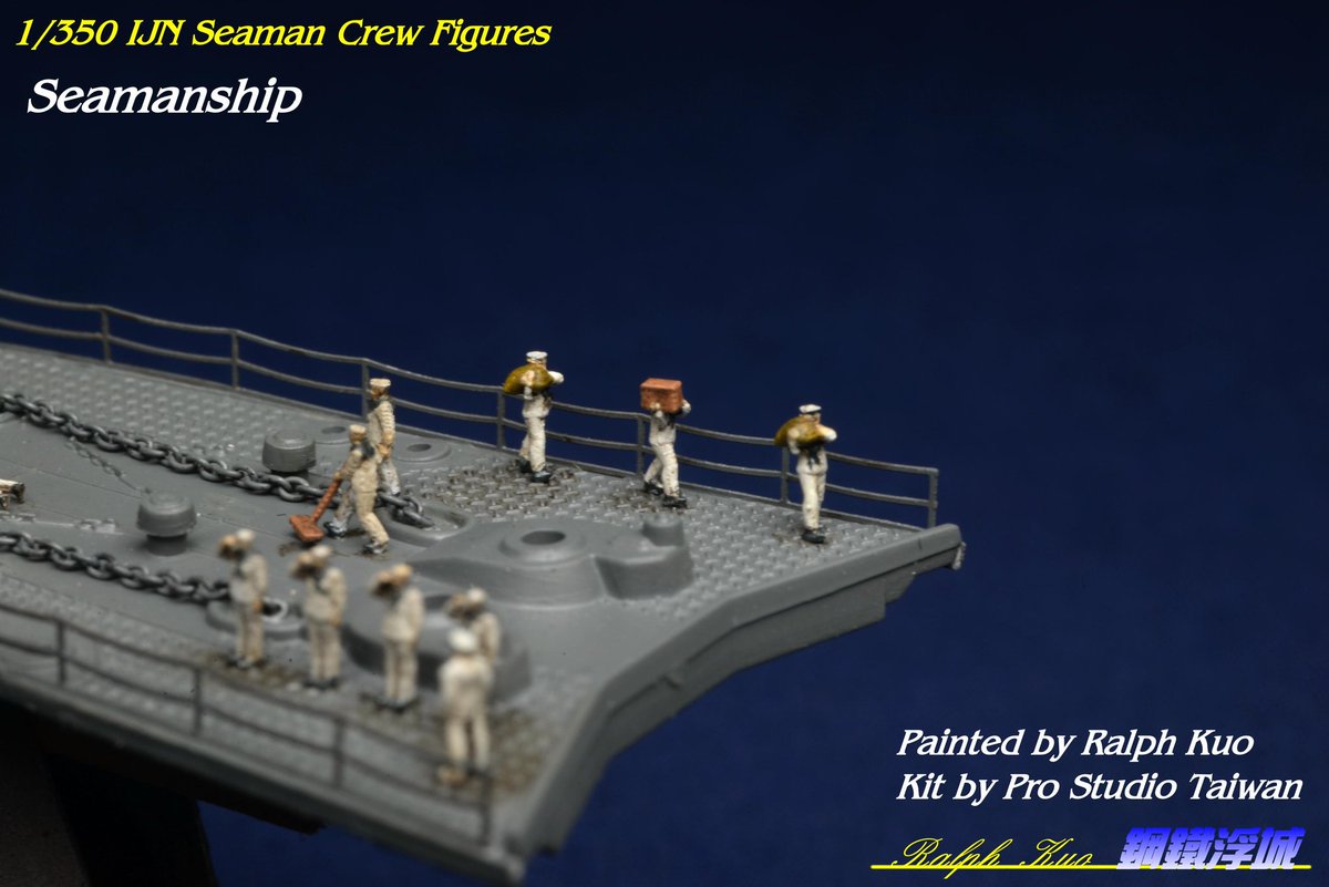 RalphKuo's tweet photo. 1/350 figures [補給品運搬]

この作例はヤマシタホビーを頂いて静岡ホビーショーにてヤマシタホビーのブースで展示しています。
お近くにお越しの际には、ぜひお立ち寄り下さい。

*製品はヤマシタホビーで取り扱いを検討中。*
#台灣製品
#鋼鐵浮城RalphKuo
#模改器研ProStudio https://t.co/DPFdWcV5zq