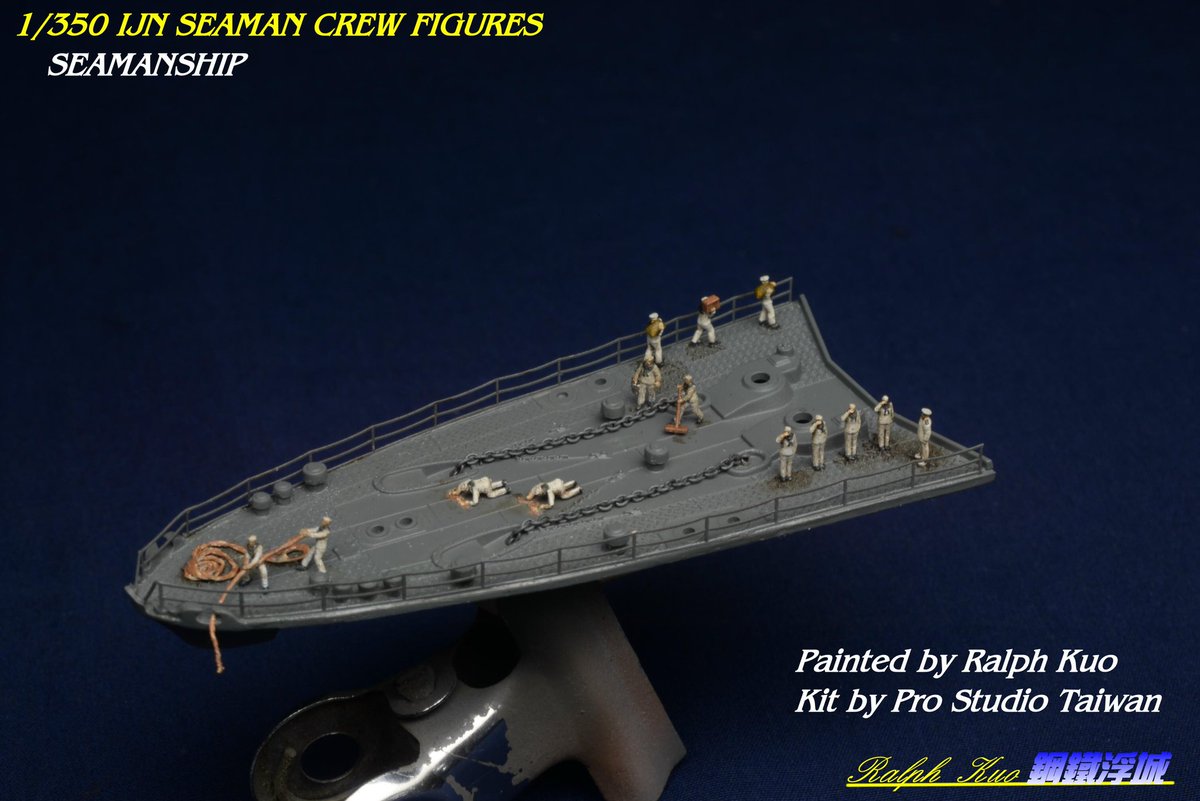 RalphKuo's tweet photo. 1/350 figures [補給品運搬]

この作例はヤマシタホビーを頂いて静岡ホビーショーにてヤマシタホビーのブースで展示しています。
お近くにお越しの际には、ぜひお立ち寄り下さい。

*製品はヤマシタホビーで取り扱いを検討中。*
#台灣製品
#鋼鐵浮城RalphKuo
#模改器研ProStudio https://t.co/DPFdWcV5zq