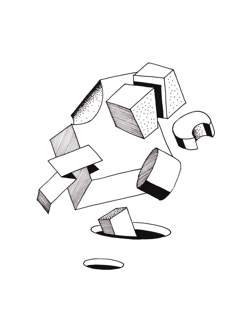 gaschka's tweet photo. Serial Super Solid 0052
07.11.2021
Andreas Gaschka
222 mm x 297 mm, Fineliner, ballpointpen and marker on paper
#c4d #postnft #architecturaldrawing #fineart #perspective #speculativedesign #style #sketch_arg #innovations #Mainz #animation #architecturelove #art #unreal https://t.co/BpVPWYGfmY