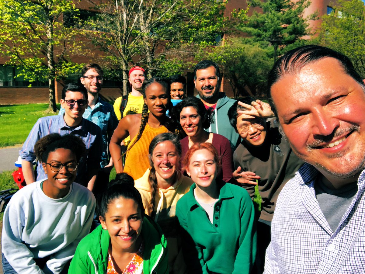 sensitivsci's tweet photo. The Spring ‘22 semester ended @CornellBiolabs and we couldn’t have done it without these fantastic @CornellGrad lab instructors who learned new #pedagogy skills &amp; put their hearts into teaching our undergrads. 

Congrats to this year’s outstanding TA awardee: @keuka ! #cuinthelab https://t.co/7syXL9ReHW