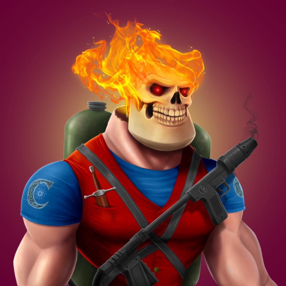 utterchaos247's tweet photo. @CardanoClanns' AMA yesterday covered a lot of ground. Clann members will have a hangout spot in the metaverse. And they're working on a game! I'm planning on using everything I've got: snakes, dragons, and weapons. Maybe I can use my flaming skull? #CNFT https://t.co/OTW9cGLPNP