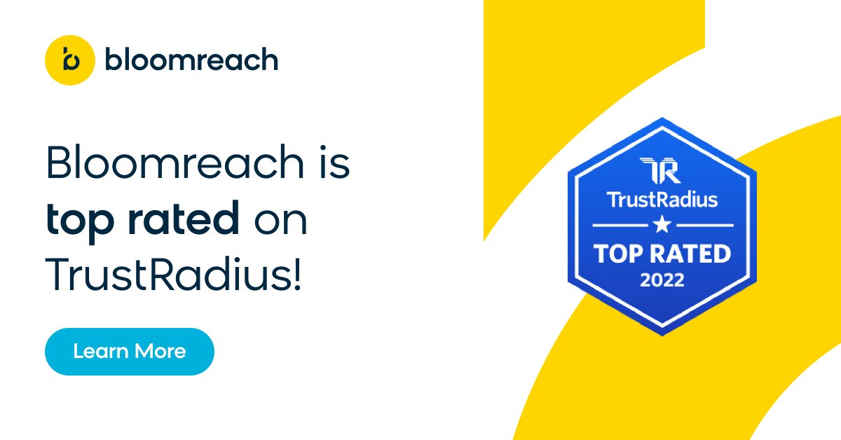 megan_warhurst's tweet photo. 🎵 Celebrate good times - come on! 🎵 @TrustRadius has recognized the Bloomreach Commerce Experience Cloud with multiple 2022 'Top Rated' Awards!  https://t.co/xVdYc1meUc https://t.co/SmBUHUOn8m