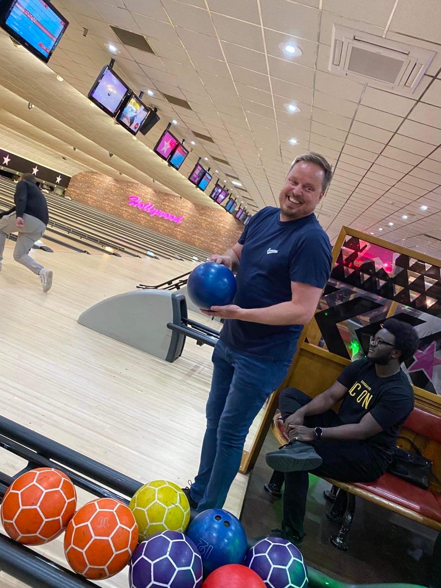 TrudieClements1's tweet photo. A huge thank you to @VerticalGroupUK for raising vital funds for @ABTALifeLine  and highlighting the importance of #MentalHealthAwarenessWeek at their charity bowling event! #GetTravelTalking https://t.co/ILIgRP9vpf