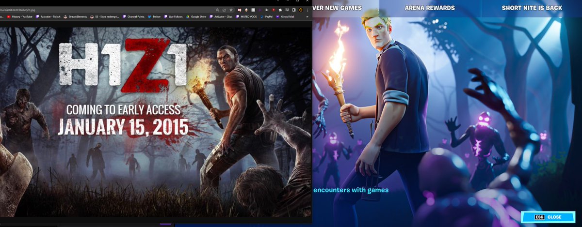 TwitchActivater's tweet image. .@FortniteGame @H1Z1 

EXPLAIN.