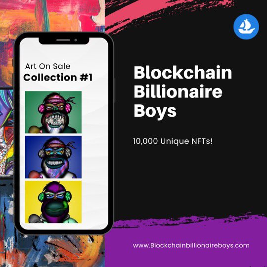 We are Blockchain Billionaire Boys 🚀 #nft #blockchain #cryptonft #nfts