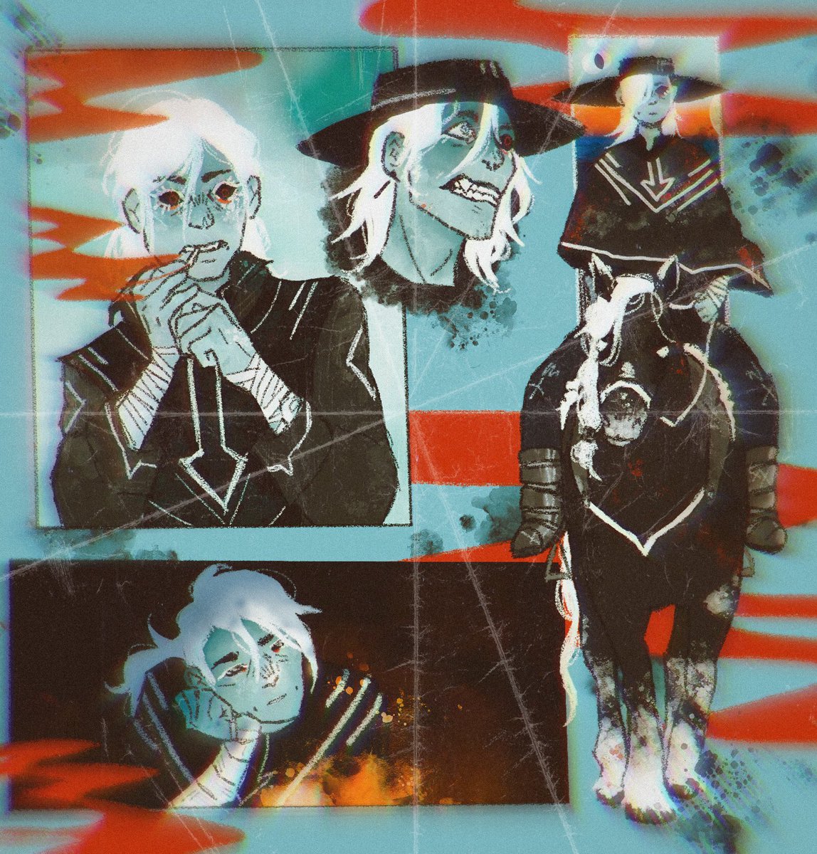 Empty_jr's tweet photo. I make Global and Relatable content. Anyways here's Wraith from the web of venom one shot as the space cowboy he truly is #wraith #comics #fanart #marvel #zakdel #webofvenom #venom https://t.co/4U9TsLgSSJ