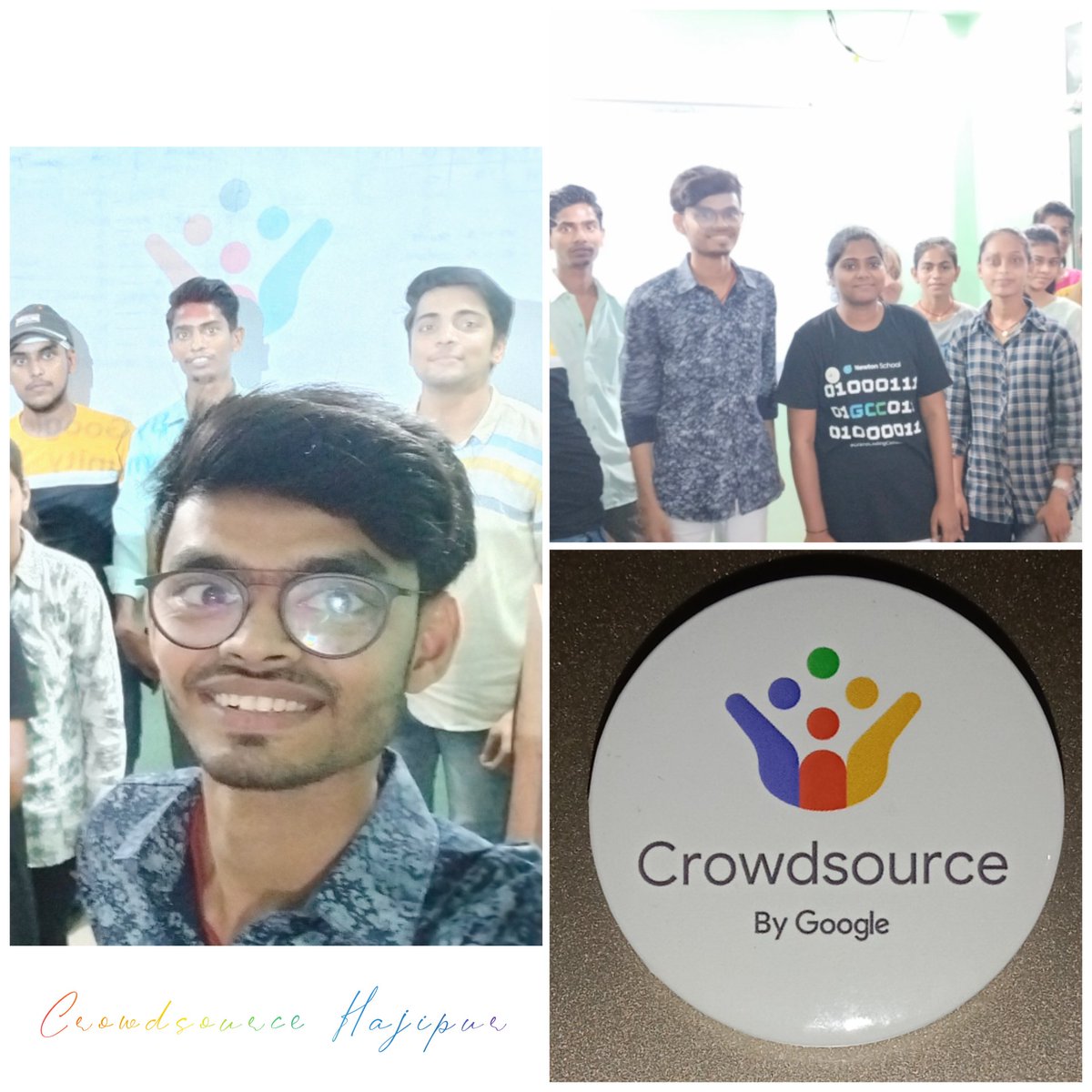 AnushCodergirl's tweet photo. Thanks to @NikhilRaichur & Annex Institute of Technical Education for their support.
Thanks, everyone for joining us at the first-in person community event in Hajipur.๐๐ฅณ
#GoogleCrowdsource
#googlecrowdsourcecommunity
#googlecrowdsourcehajipur
#google #crowdsourcebygoogle https://t.co/jSWxXOLnM5