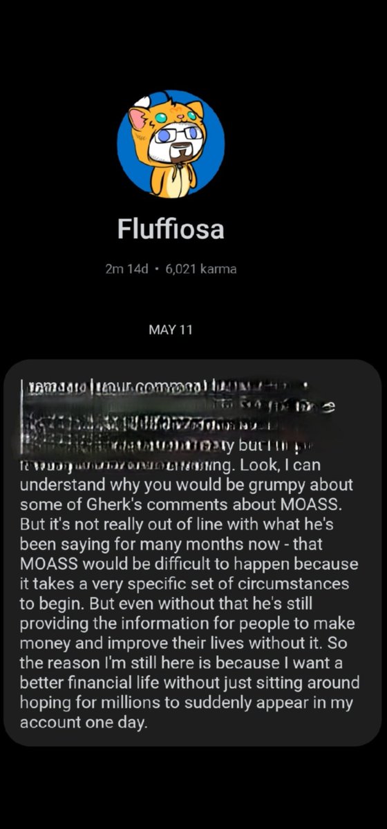 GherkOfficial's tweet photo. DM'd to me from another astute Redditor! Mods of #picklefinancial don't believe in #MOASS anymore either?!? They're removing comments that call out SHILL GHERKINIT! SHILL!!!
@gherkinit @TradesTrey @InvestorReddit @_tradespotting @GMEconomy @GmeInfinity @LightninWarrior @JROL17_ https://t.co/HUeskliRtw