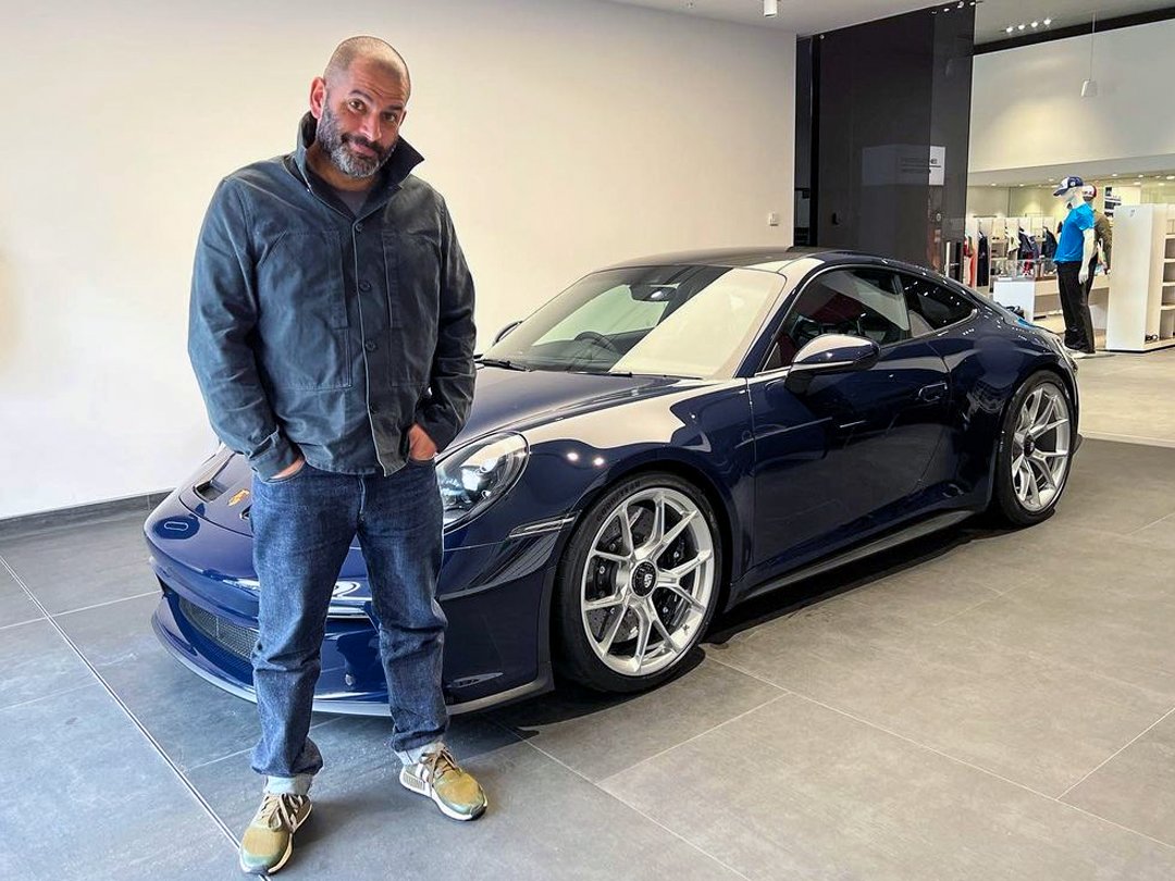 GermanCarScene's tweet photo. Nice PTS Dark Sea Blue Porsche 911 GT3 Touring just purchased by @harrismonkey
#WinglessWednesday #TopGear https://t.co/xk0GOWR26Q