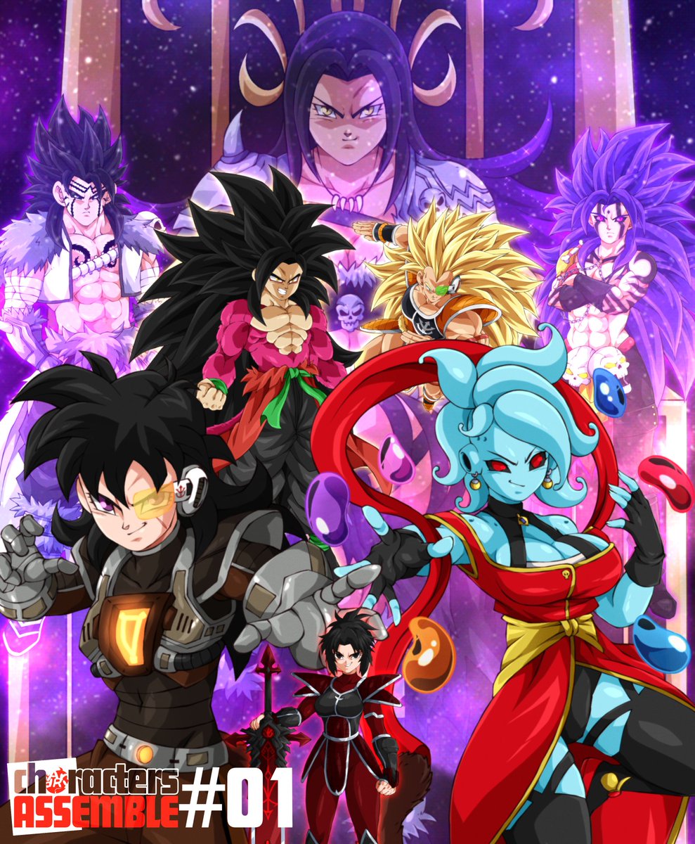 CHARACTERS ASSEMBLE vol. 01 Bazel @zaberedge Matheus, Akashura