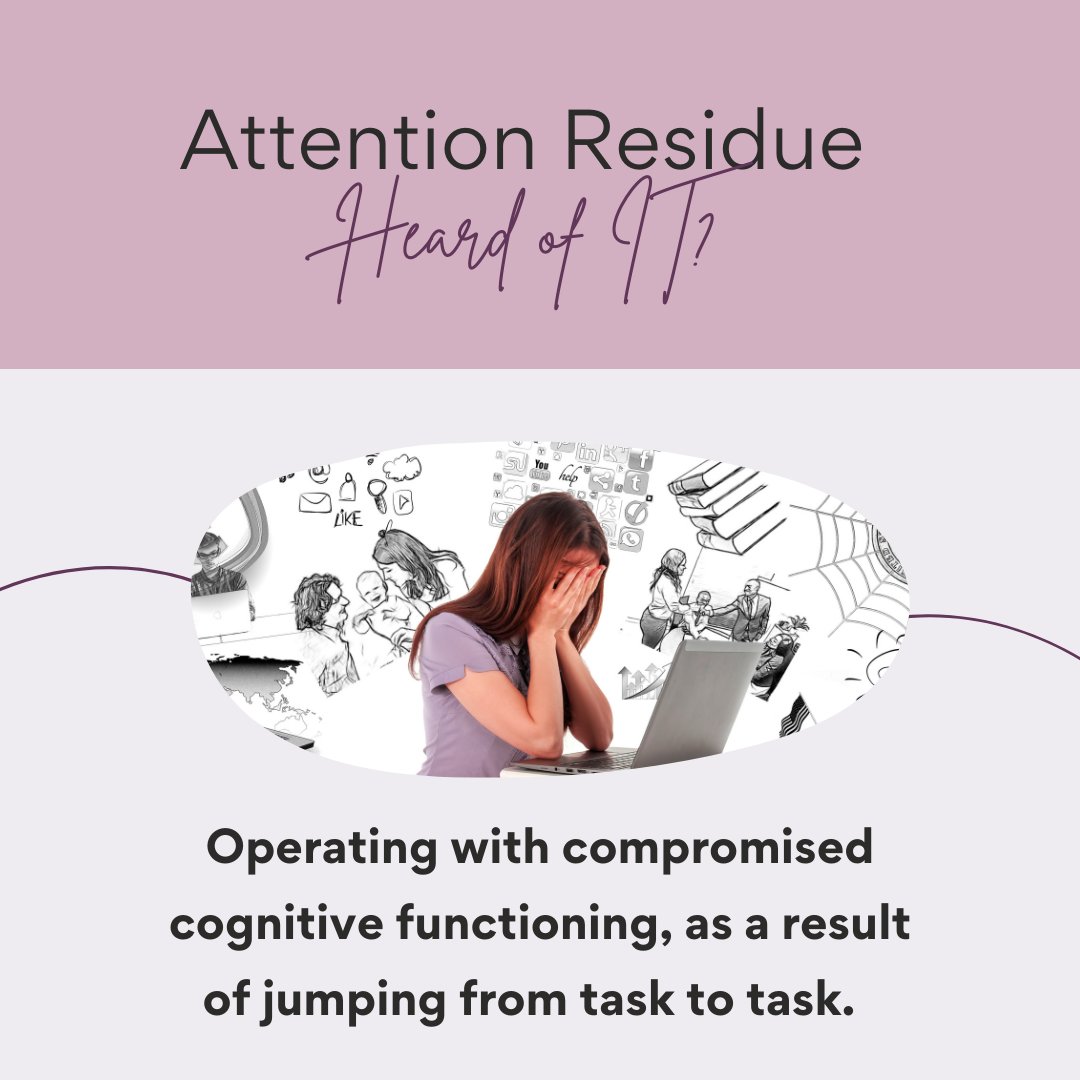 Understanding WHY you can't focus, is the first step to creating a system that enables you to perform at your best. 

As a mom there is no avoiding being pulled in a million different directions throughout the day. 

Learn how to take control of your time and productivity.