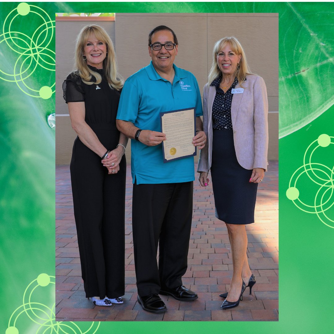FamiliesFirstPB's tweet photo. On May 5th, our CPO Andres appeared before the City Council of Palm Beach Gardens where they read a proclamation for Mental Health and Trauma Informed Care Awareness month. 💚 Thank you to Mayor Chelsea Reed & Vice Mayor Rachelle A. Litt!
#FamiliesFirst #MentalHealth #nonprofi https://t.co/UGfKWNUda0