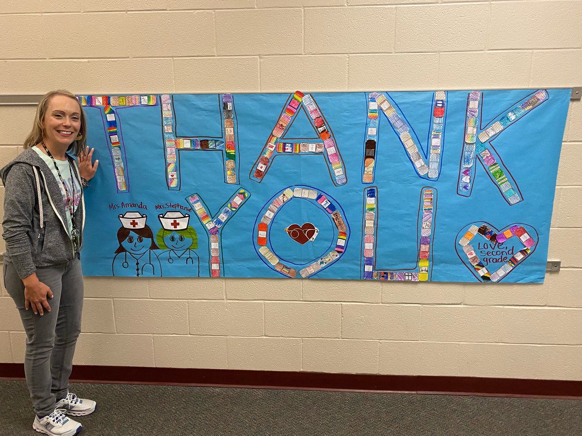 Happy Nurse’s Day to Nurse Stephanie &amp; Nurse Amanda. Thank you for all you do to take care of us! We ❤️ y’all! <a href="/teachwilliams/">Stephanie Williams</a> <a href="/HumbleISD_ESE/">Eagle Springs Elem</a> #nurses #2nd grade loves you! @Reed_ESE <a href="/MrsPoseyESE/">Demeeka Posey</a> <a href="/KristenLanell/">Kristen Milton🤎</a> <a href="/MissKVanSickle/">kelsey vansickle</a>