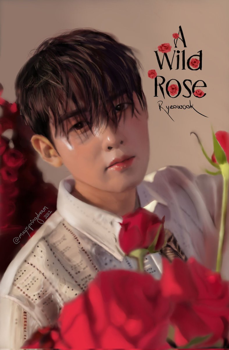 mayspringdream's tweet photo. ❤️🔥🌹 A Wild Rose 🌹❤️🔥
#Ryeowook #SUPERJUNIOR #Ryeowook_3rdsoloalbum #AWildRose #Petal #Prickle #HidingWords #fanart #digitalart #painting #kpopfanart @9ryeong9 https://t.co/MEYyt7wRAK