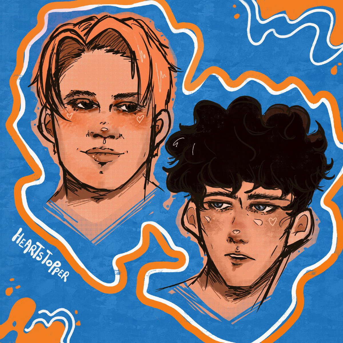 Senaka_art's tweet photo. Heartstopper💕
#Heartstopper #HeartstopperNetflix #nick #charlie #NICKCHARLIE #draw #heartstopperfanart #art https://t.co/F9rLKrdXCv