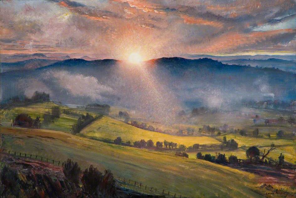 womensart1's tweet photo. Sundown, 1947 by Laura Knight #WomensArt https://t.co/2Ew9QUIBLx