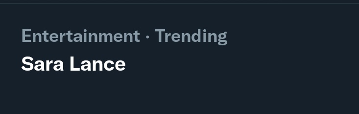 CampaignLegends's tweet photo. "Sara Lance" is trending right now! More reason to give Legends Of Tomorrow a season 8!

Reply and keep sharing and tweeting #SaveLegendsOfTomorrow

Take a chance on Sara Lance! 

@hbomax @netflix @warnerbrostv https://t.co/UZtJNaUo9Y