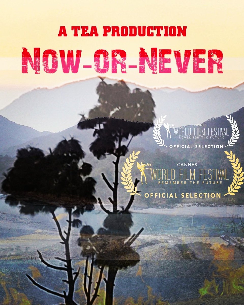 Ashish65665202's tweet photo. Environmental Short film 'NOW-OR-NEVER' Officially Selected 
@CannesWorldFilmFestival
#CannesWorldFilmFestival
@CannesWorldFilm
#France 🇫🇷 #Cannes

watch film here 👇👇
https://t.co/PZN2h1OBqV

#Shortfilm,#shortfilmfestival #saveplanet, #savewater, #saveforest, #stopforestfire https://t.co/FO8DjEaRhD