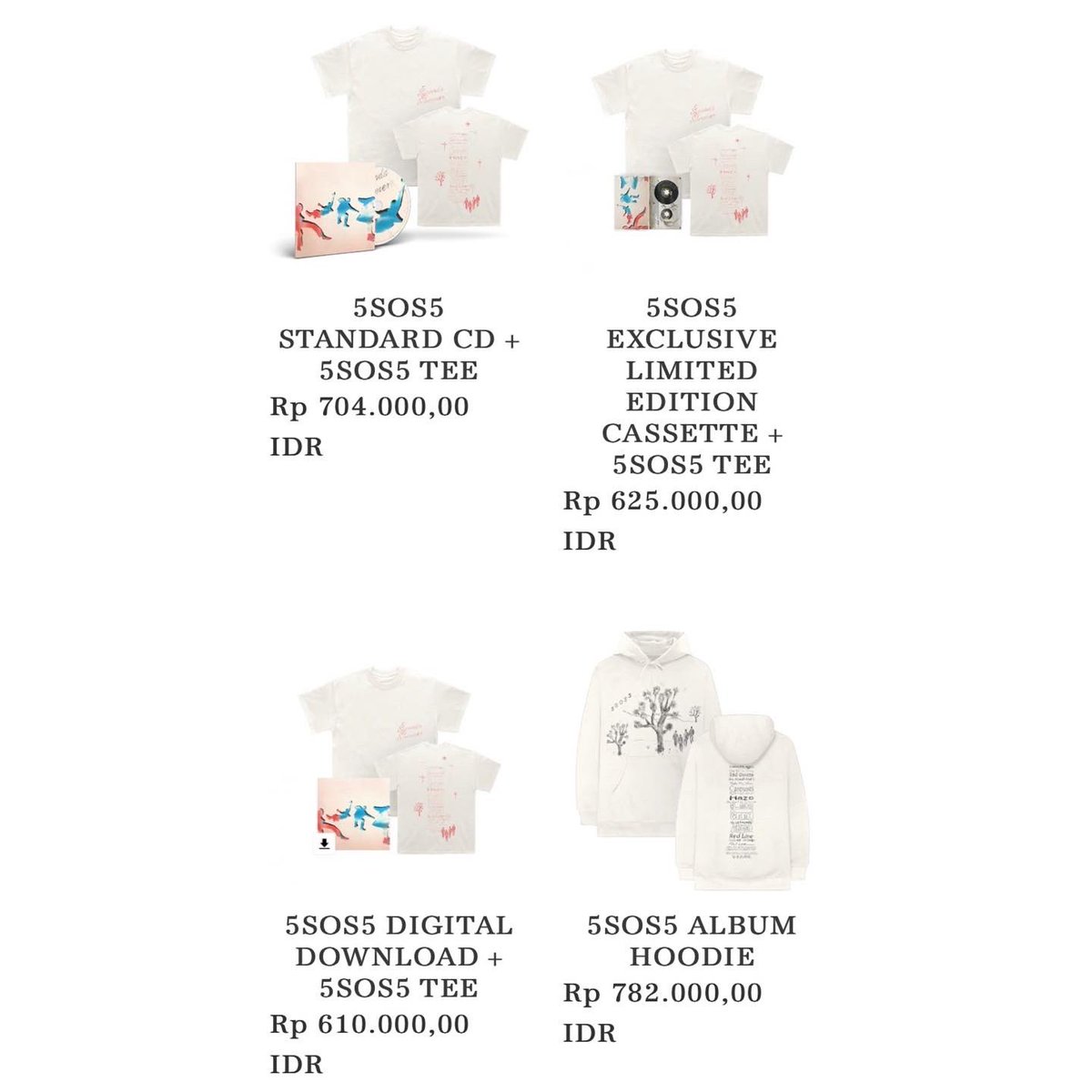 5SOSIndonesia's tweet photo. soo thoughts on merch?? https://t.co/QFzyKQ9qND
