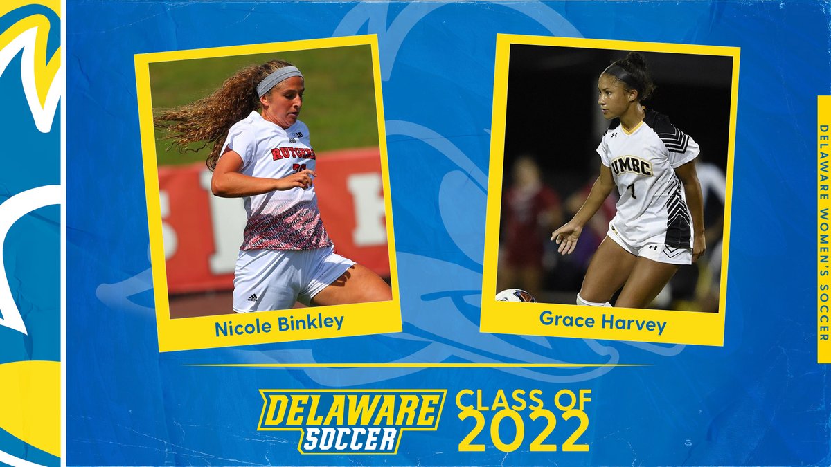 DelawareWSOC's tweet photo. Women's soccer adds two to 33rd ranked recruiting class #BlueHens 

📰 https://t.co/ElE1TqjJ0C https://t.co/kPs7e2QR66